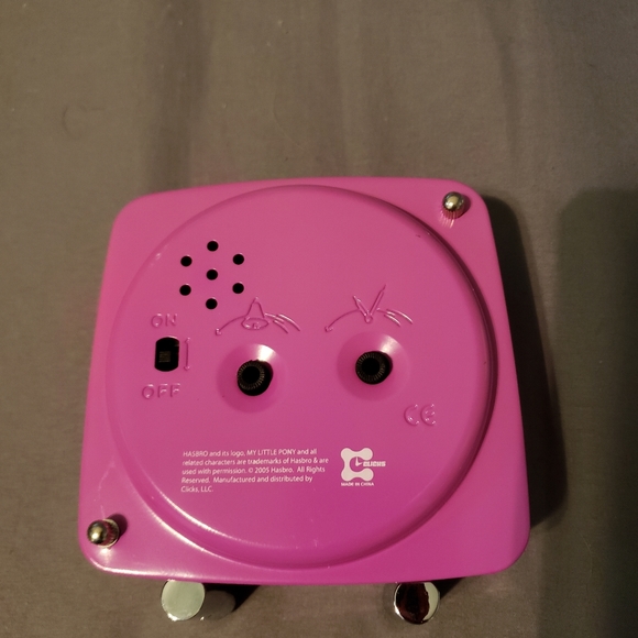 my little pony alarm clock "cupcake" VHTF RARE 2005 Vintage. - Picture 11 of 11